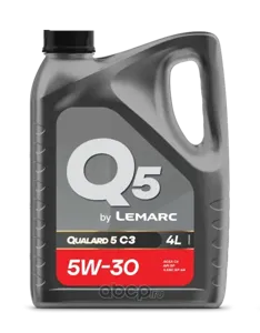 LEMARC 12740501 Масло моторное QUALARD 5 5W30 синт. ACEA C3 4л