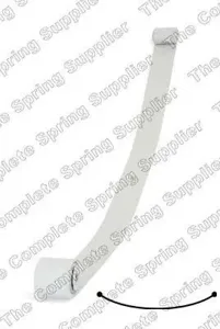 LESJOFORS 5826110 рессора 1 листовая задняя Fiat Doblo Cargo 05>