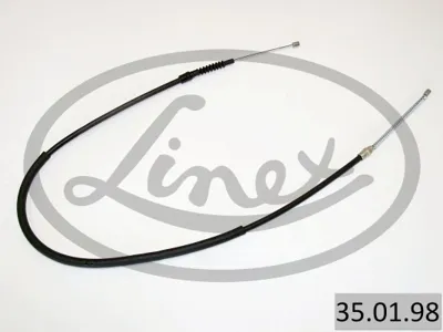LINEX 350198 Трос ручного тормоза правый