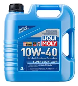 LIQUI MOLY 1916 Масло моторное LIQUI MOLY 10W40 ( 4 L) super Leichtlauf SJC
