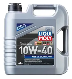 LIQUI MOLY 1917 Моторное масло LM MoS2 Leichtlauf 10W40 SLCF. A3B4 4л
