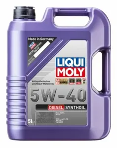 LIQUI MOLY 1927 Моторное масло LM Diesel Synthoil 5W40 CF. B4 PAO (229.3) 5л