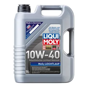 LIQUI MOLY 1931 Моторное масло LM MoS2 Leichtlauf 10W40 SLCF. A3B4 5л