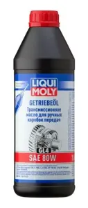 LIQUI MOLY 1952 LM Getriebeoil 80W GL4 Жидкость трансмиссионная МКПП (1L)