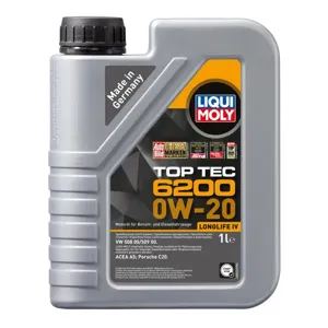 LIQUI MOLY 20787 Масло моторное синт. 0W20 Top Tec 6200, 1л