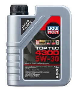 LIQUI MOLY 2323 Моторное масло синт. НС 5W30 Top Tec 4300, 1л (НС-синт.мотор.масло)