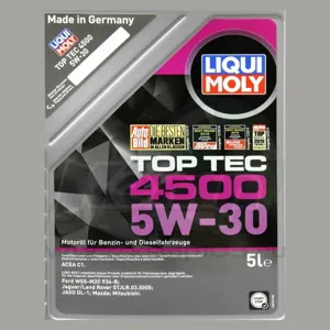 LIQUI MOLY 2378 Масло моторное синт. LM Top Tec 4500 5W30 C1. DL1 (WSS-M2C934-B) 5л
