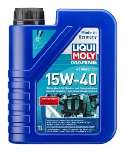 LIQUI MOLY 25015 Масло моторное для водной техники 15W40 LIQUI MOLY 1л минер Marine Motor Oil 4T