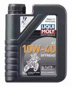 LIQUI MOLY 3055 Масло моторное квадроциклов API SL, MA-2 10W40 Motorbike 4T Offroad 1л (НС-синт.) квадроциклов API SL, MA-2