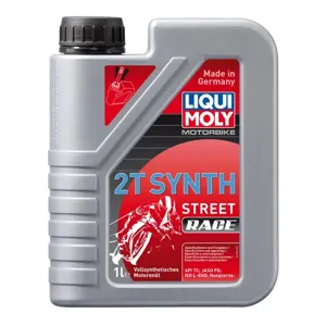 LIQUI MOLY 3980 Масло моторное синт. LM Motorbike 2T Synth Race Street TD для скутеров 1л