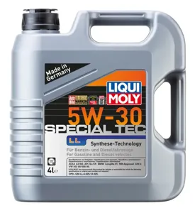 LIQUI MOLY 7654 Масло моторное синт. LM Special Tec LL 5W30 SL. A3B4 (502.00. 505.00. LL-01.LL A025B025) 4л