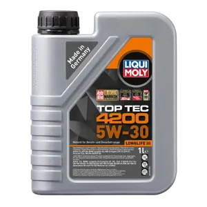 LIQUI MOLY 7660 Масло моторное синт. LM Top Tec 4200 5W30 C3. SN (504.00. 507.00. 229.51. LL-04) 1л