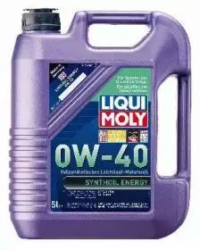 LIQUI MOLY 9515 Масло моторное синт. 0W40 Synthoil Energy, 5л