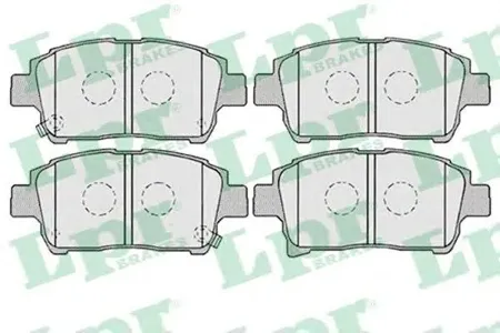 LPR 05P1003 Колодки торм. Toyota Celica V (ZZT23), Corolla Verso I (E120), Corolla I (E120), MR 2 III (W3), Prius II (W20), Prius (NHW11), Yaris I (P10), Yaris II (P90), Yaris Verso (NCLP2)