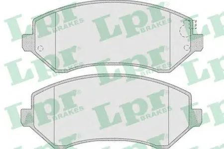 LPR 05P1005 Колодки торм.