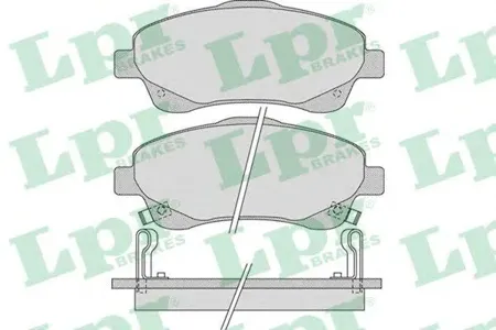LPR 05P1114 Колодки торм.передние