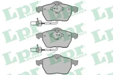LPR 05P1119 Колодки торм. дисковые