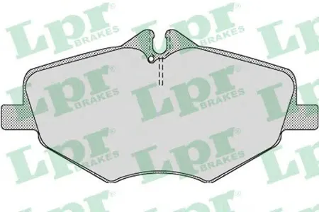 LPR 05P1124 Колодки торм.передние Mercedes W211 02>