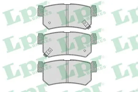 LPR 05P1210 Колодки торм.