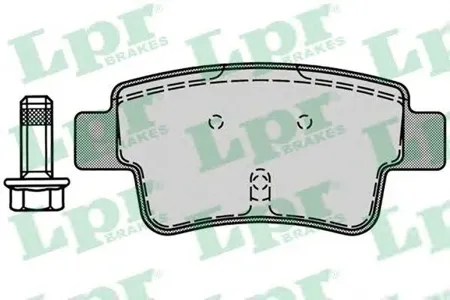 LPR 05P1224 Колодки торм.