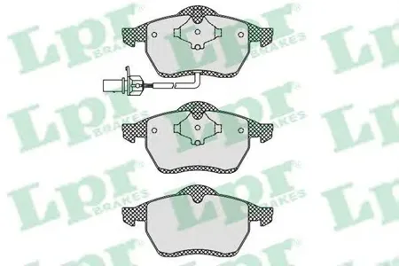 LPR 05P1238 Колодки торм.передние