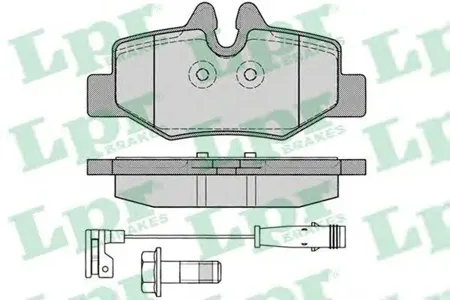 LPR 05P1246 Колодки торм.
