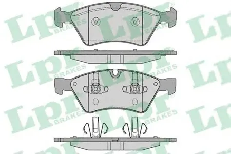 LPR 05P1253 Колодки торм.передние