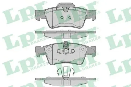 LPR 05P1254 Колодки торм.задние