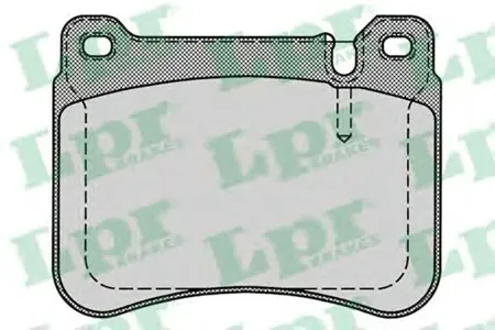 LPR 05P1276 Колодки торм.