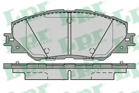 LPR 05P1282 Колодки торм.передние