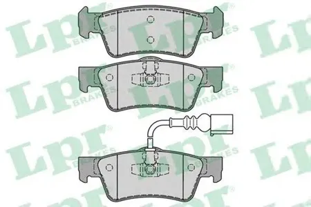 LPR 05P1284 Колодки торм.