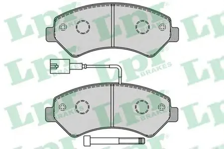 LPR 05P1288 Колодки торм.