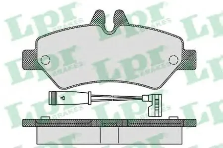 LPR 05P1293 Колодки торм. дисковые