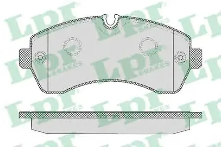 LPR 05P1295 Колодки торм.передние