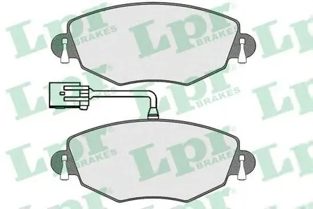 LPR 05P1302 Колодки торм.