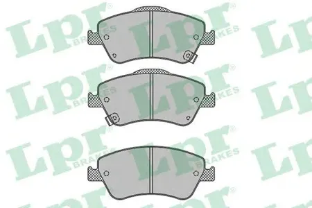 LPR 05P1316 Колодки торм.