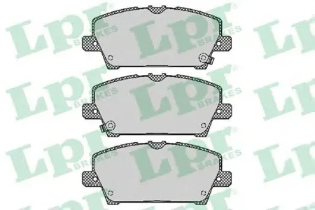 LPR 05P1317 Колодки торм.передние