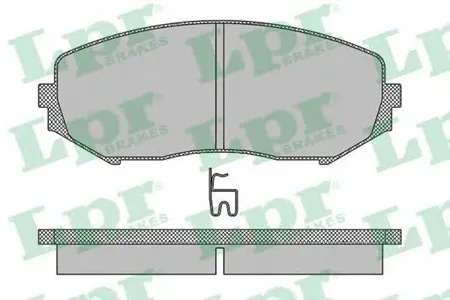 LPR 05P1318 Колодки торм.