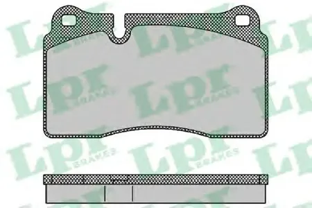 LPR 05P1376 Колодки торм.