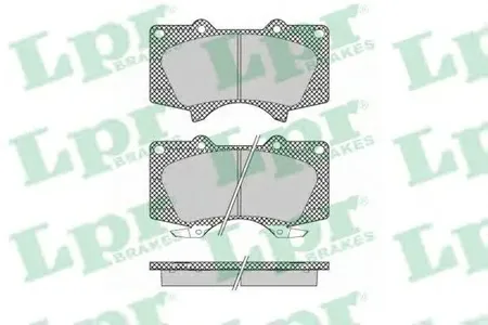 LPR 05P1379 Колодки торм.