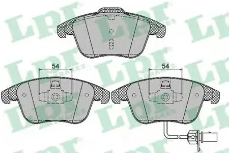 LPR 05P1391 Колодки торм.передние дат.