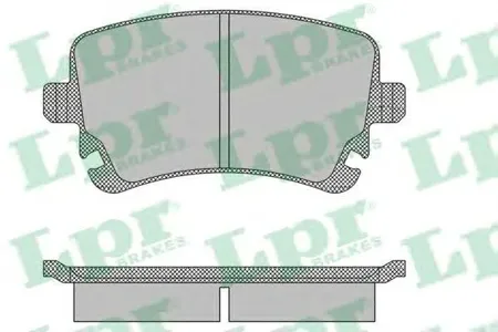 LPR 05P1398 Колодки торм.