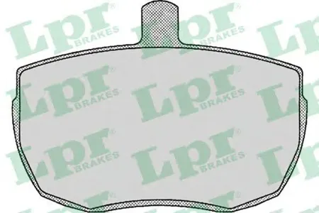 LPR 05P140 Колодки дисковые