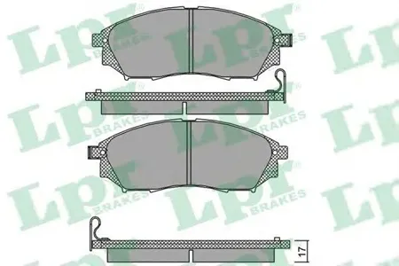 LPR 05P1406 Колодки торм.передние