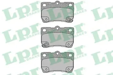LPR 05P1407 Колодки торм.