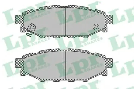 LPR 05P1408 Колодки торм.задние