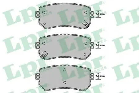 LPR 05P1411 Колодки торм.