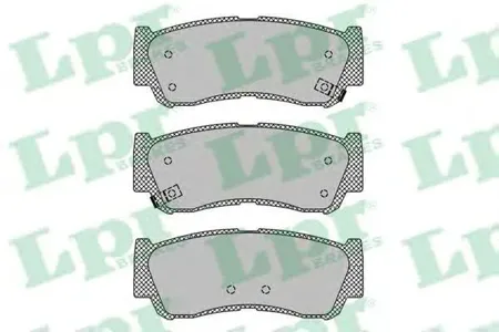 LPR 05P1417 Колодки торм.задние