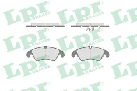 LPR 05P1420 Колодки торм.передние