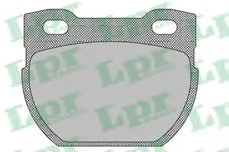 LPR 05P1441 Колодки торм.задние